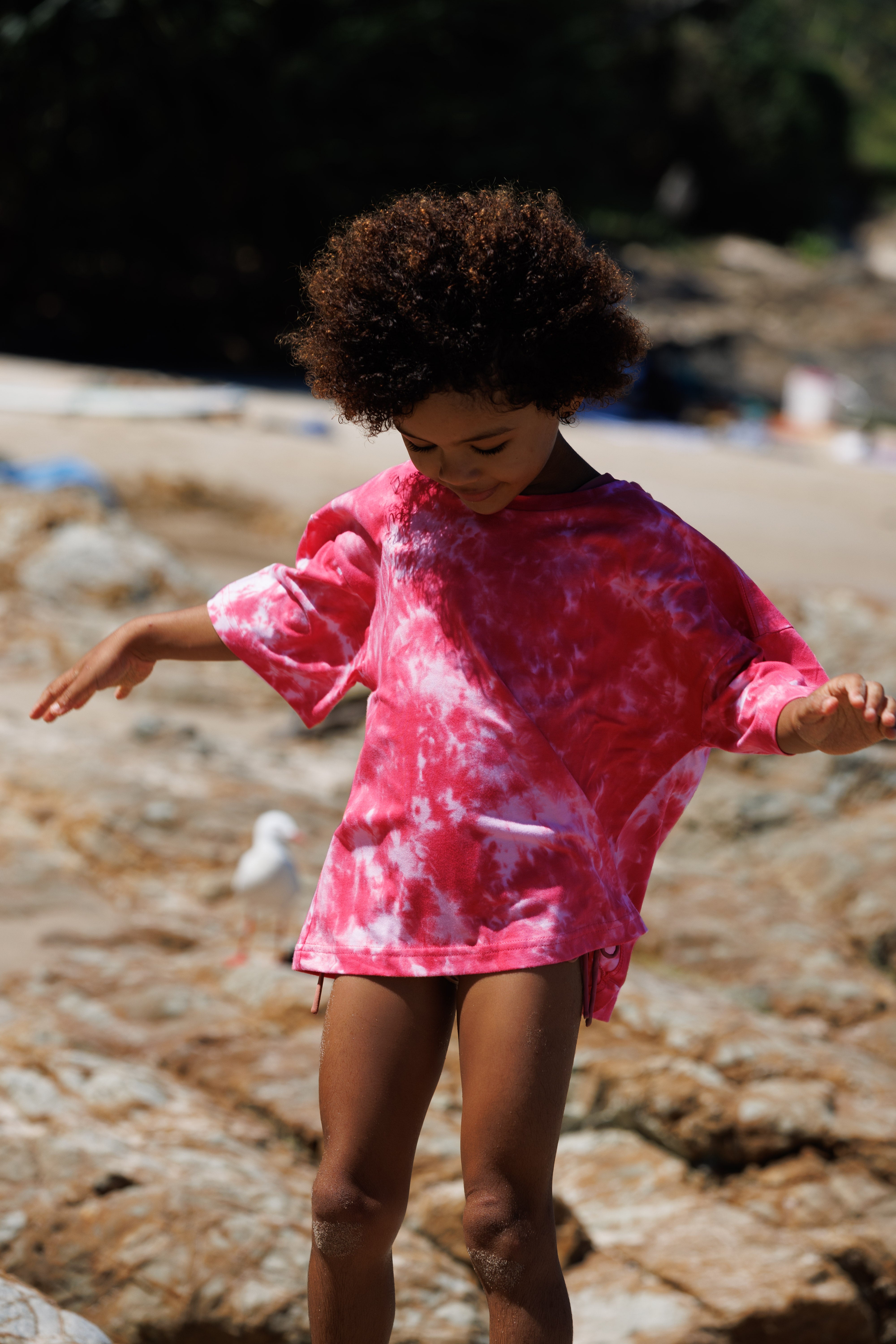 Tie Dye T-Shirt - Candy Pink