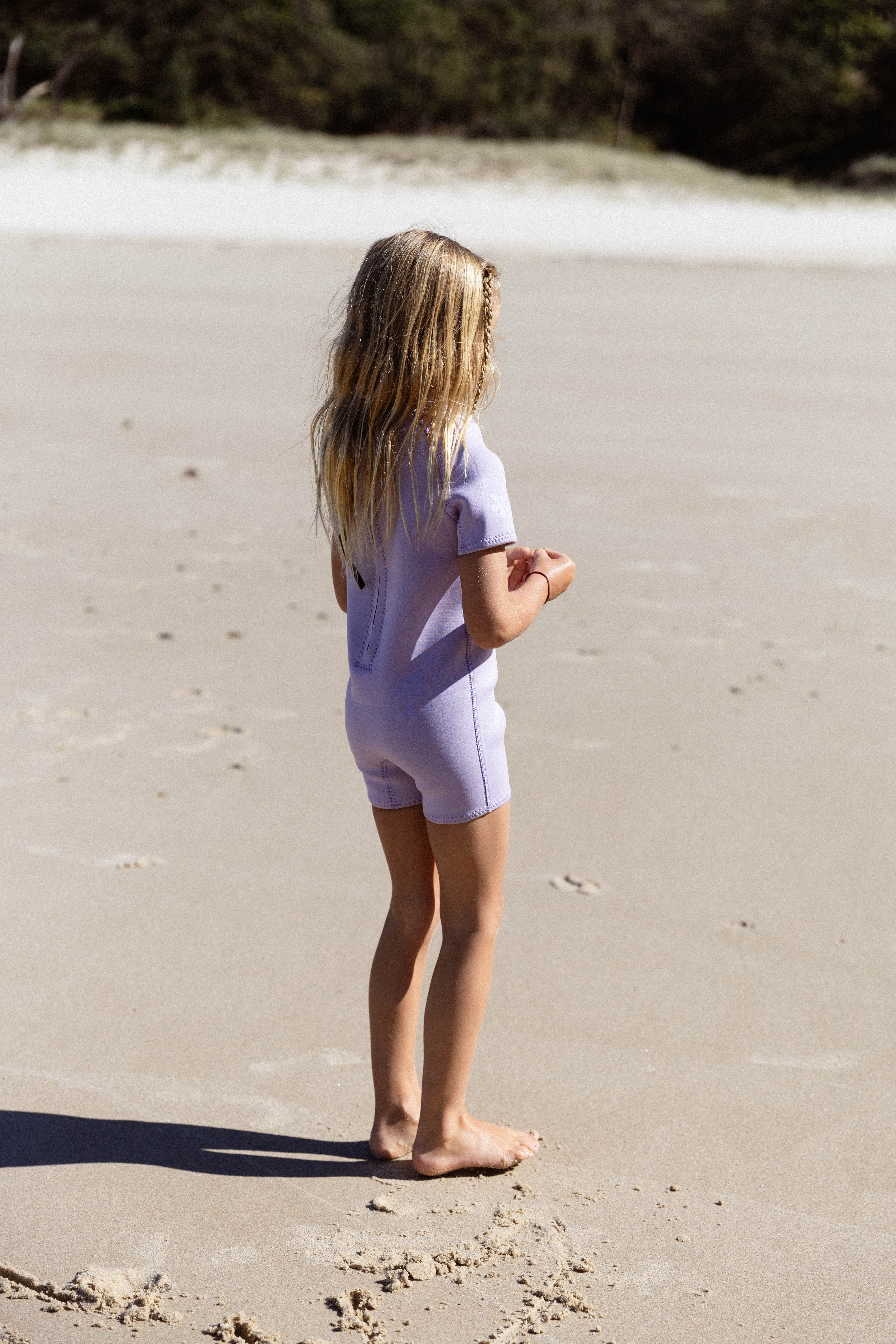 Short Sleeve Springsuit - Lavender