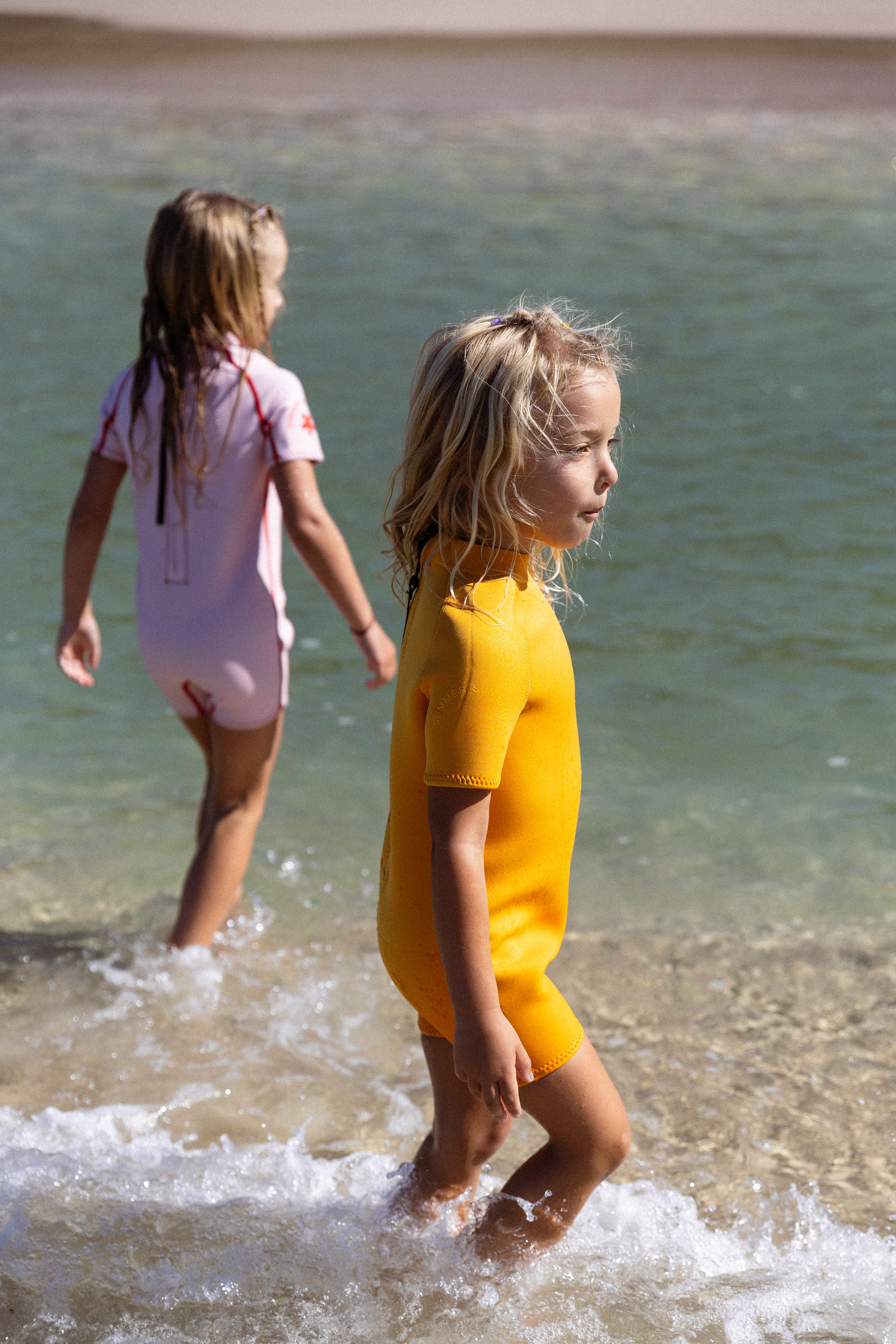 Short Sleeve Springsuit - Sunflower