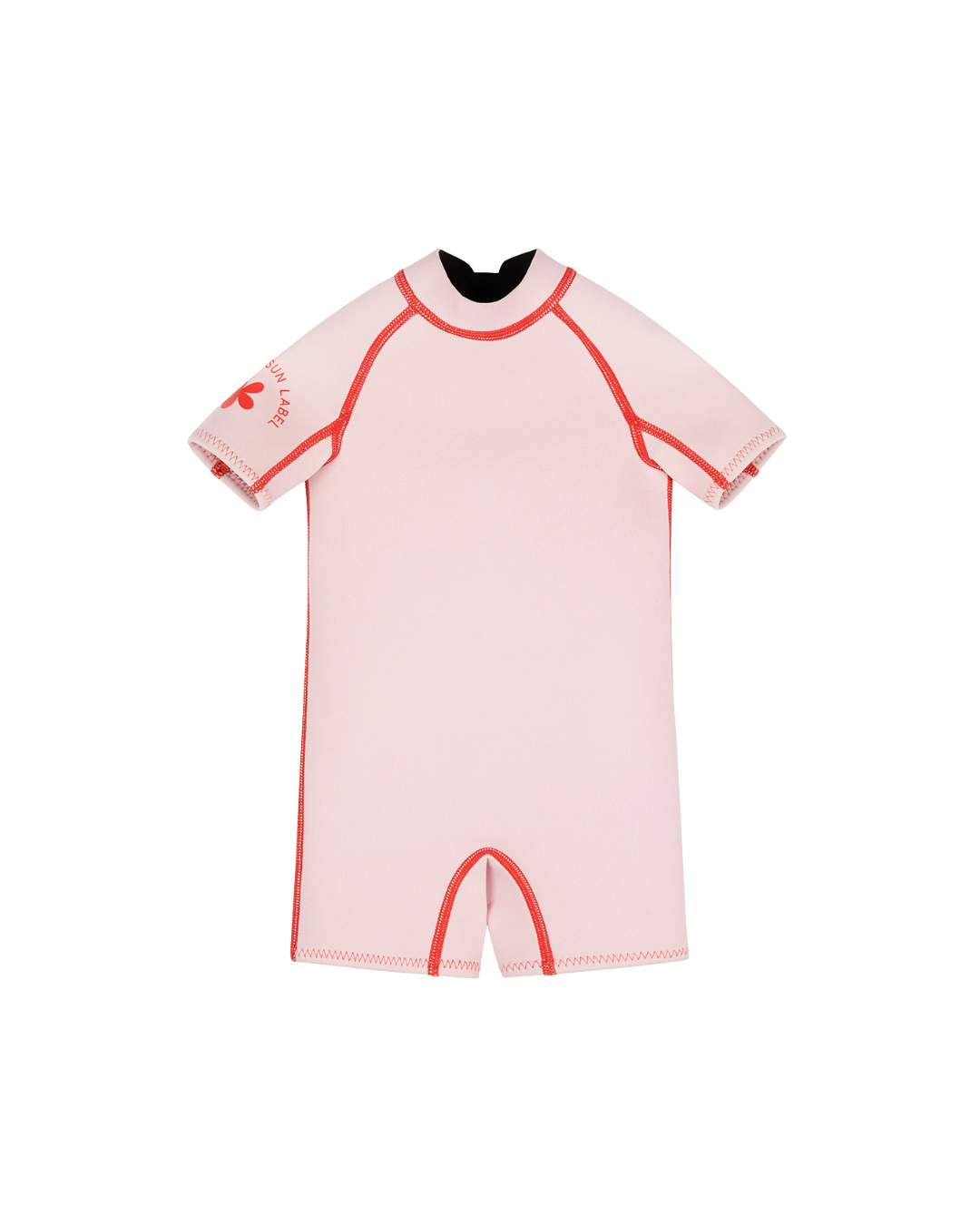 Short Sleeve Springsuit - Powder Pink/Tomato