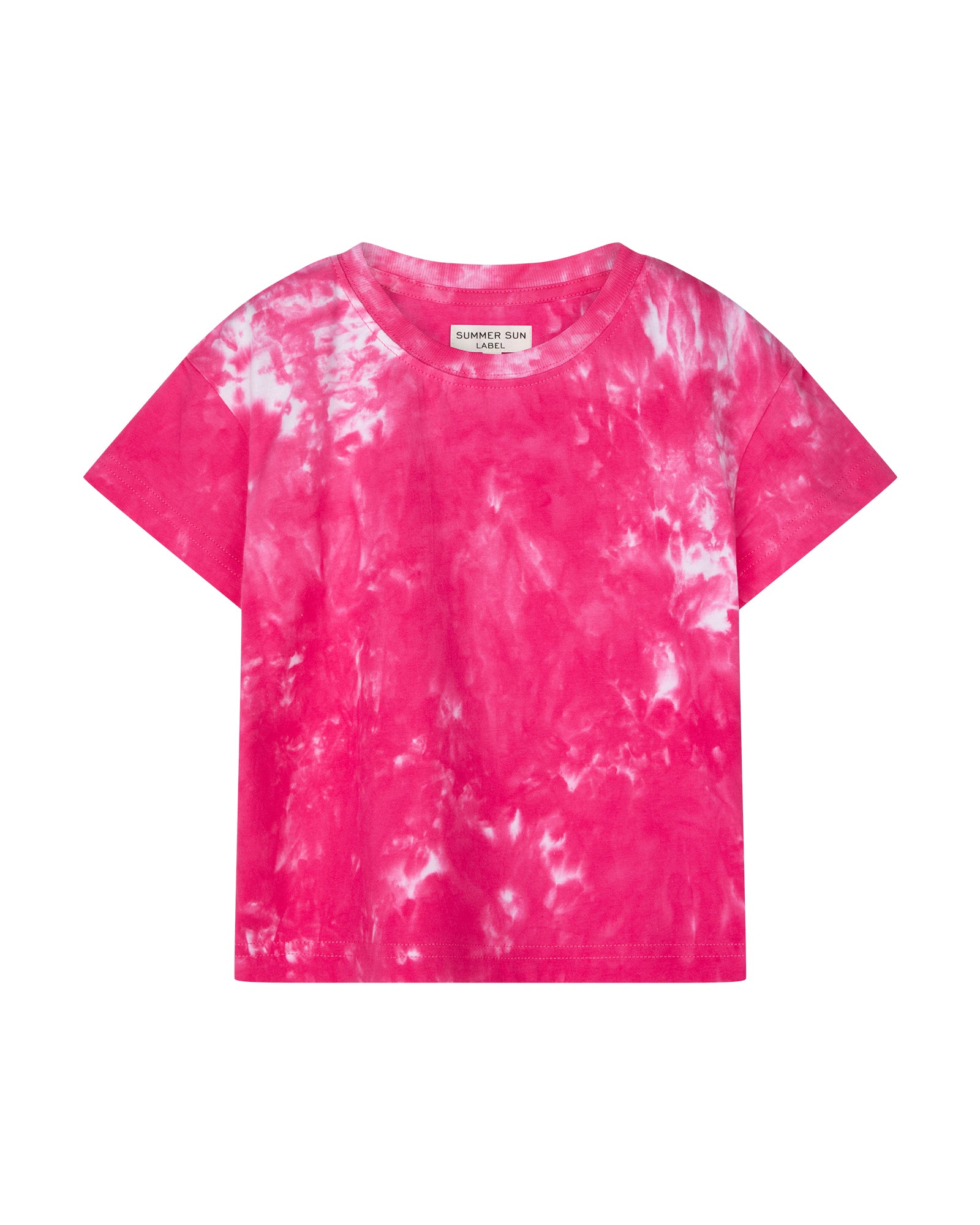 Tie Dye T-Shirt - Candy Pink