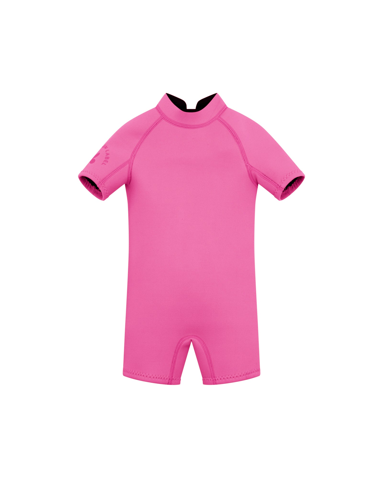 Short Sleeve Springsuit - Fuschia Pink