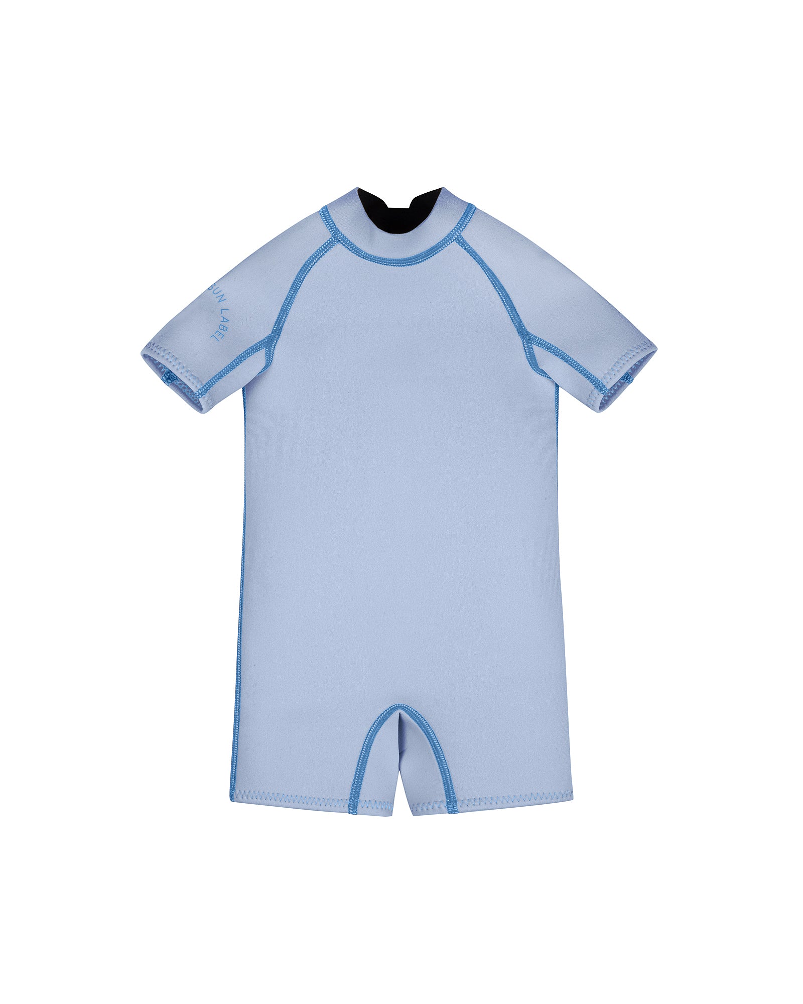 Short Sleeve Springsuit - Dusty Blue/Marine Blue