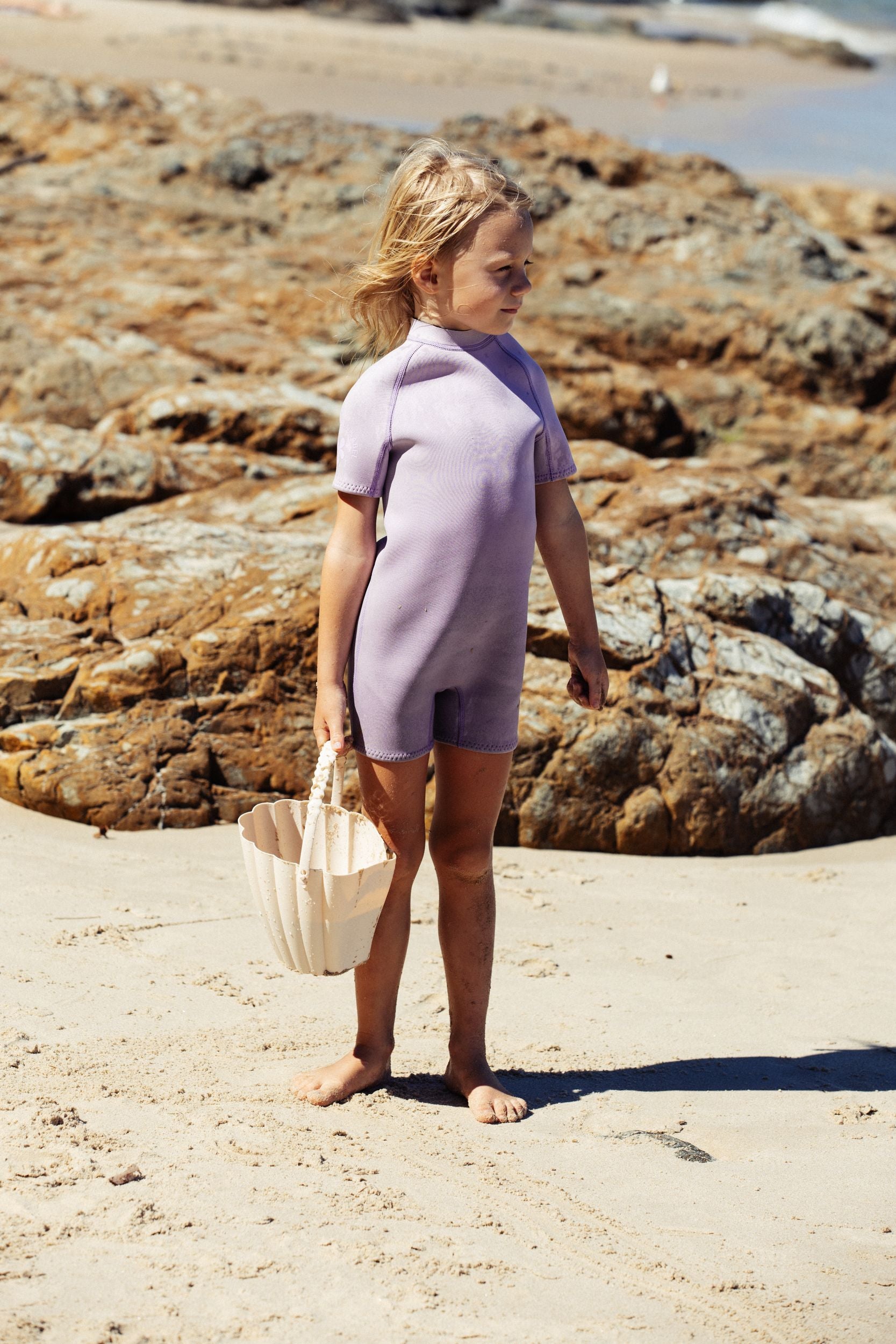 Short Sleeve Springsuit - Lavender