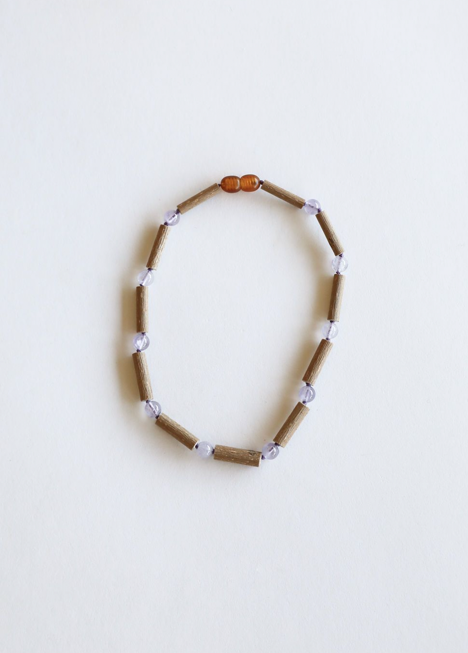 Hazelwood + Amethyst Necklace