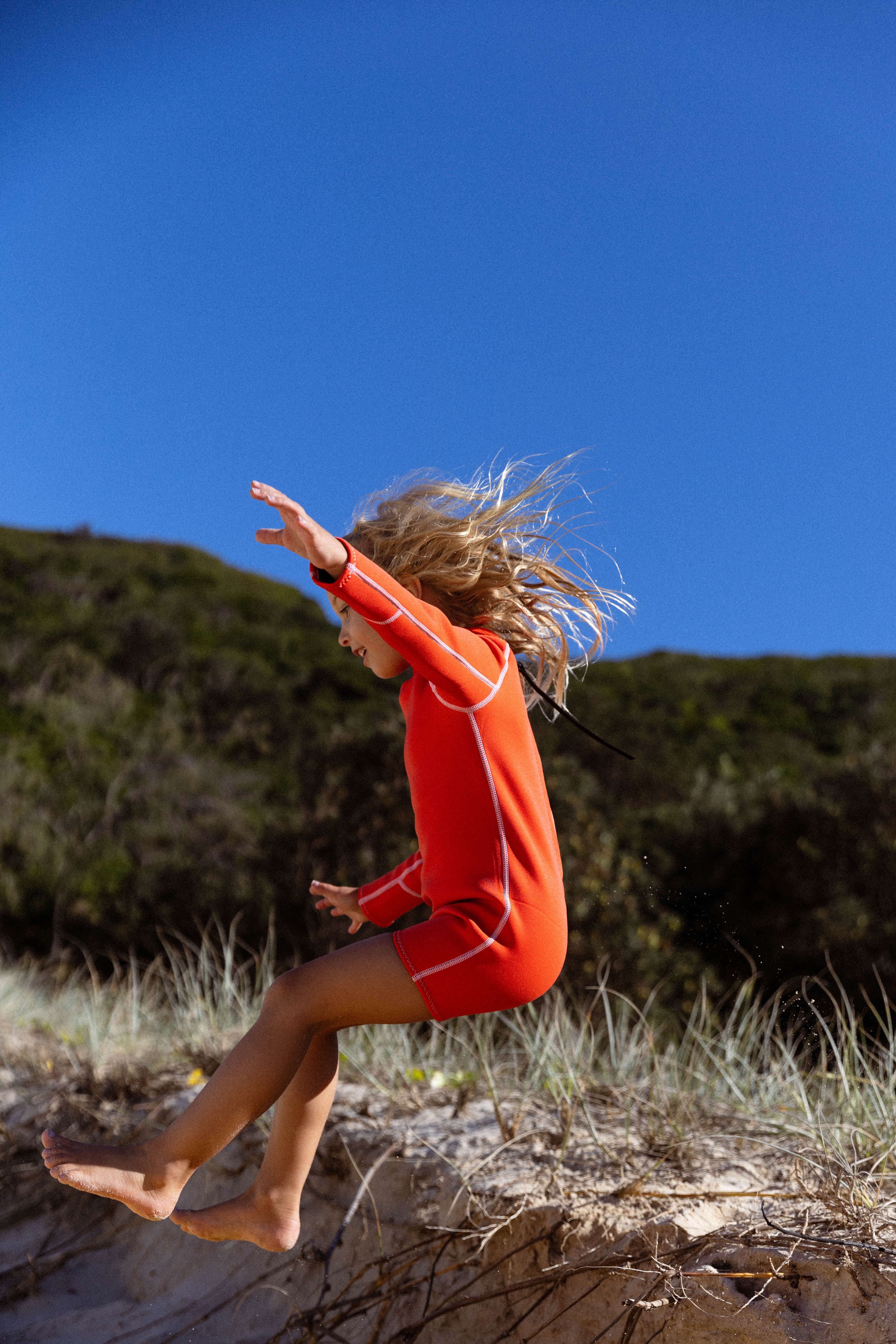 Springsuit Wetsuit - Tomato/Powder Pink