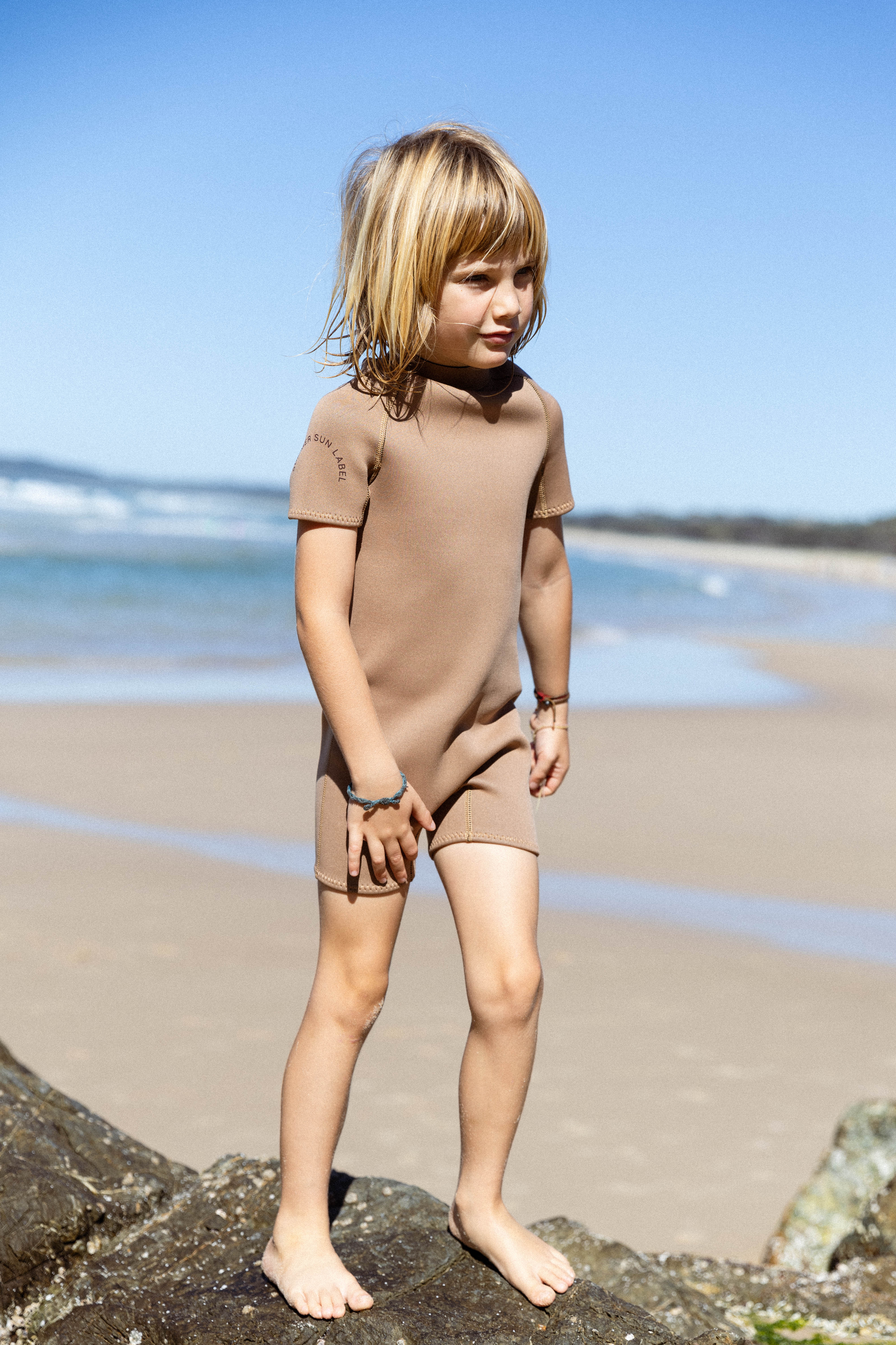 Short Sleeve Springsuit - Mocha