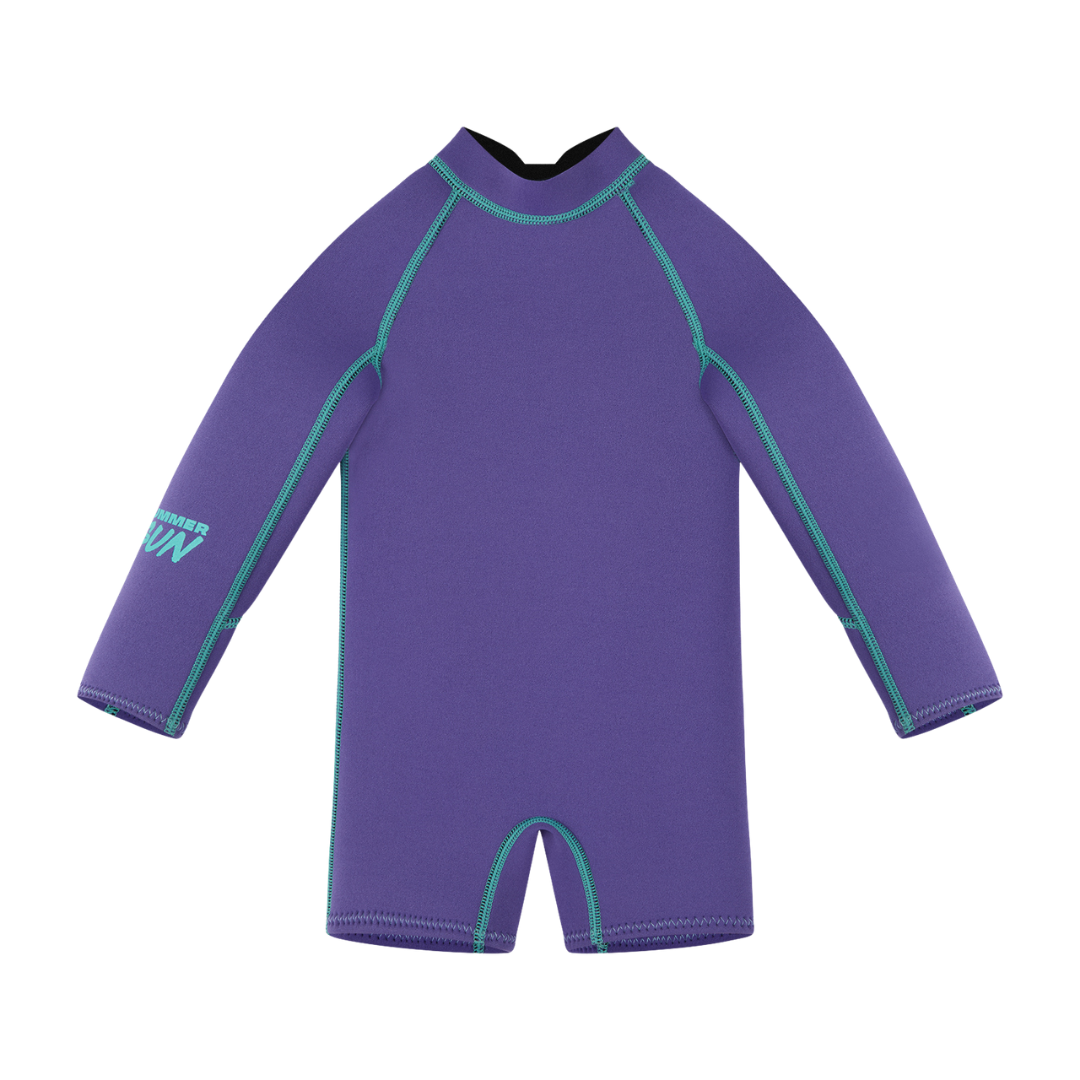 Springsuit Wetsuit - Violet/Aqua