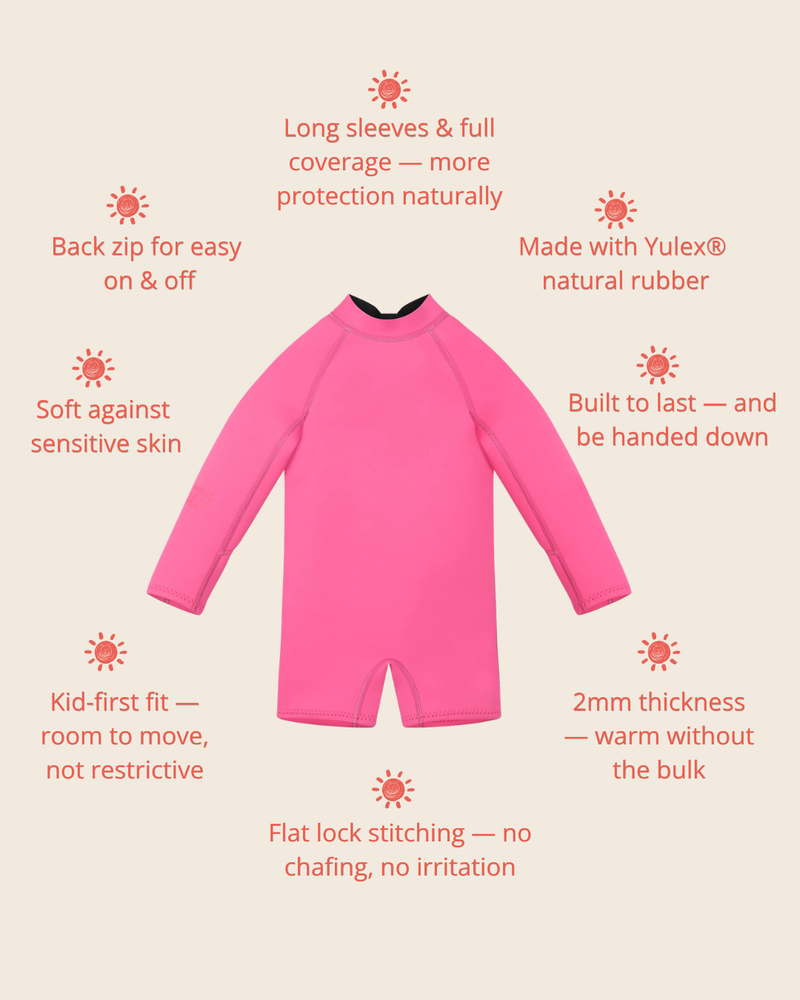 Springsuit Wetsuit - Candy Pink