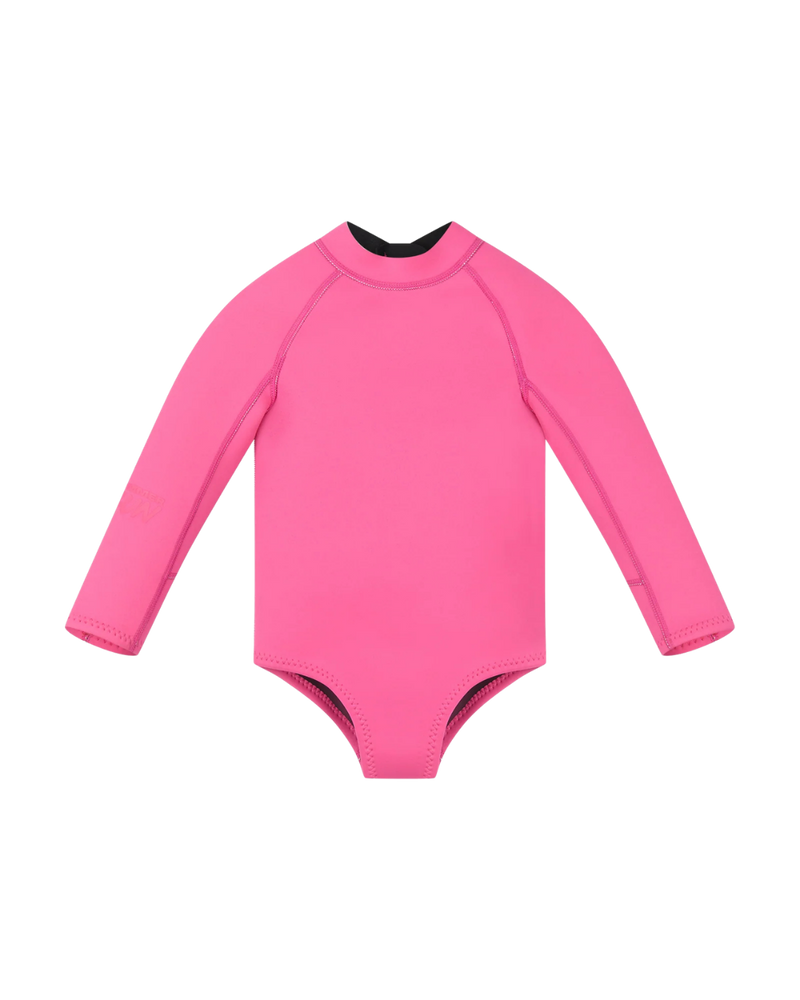 Long Sleeve Paddle Suit - Candy Pink