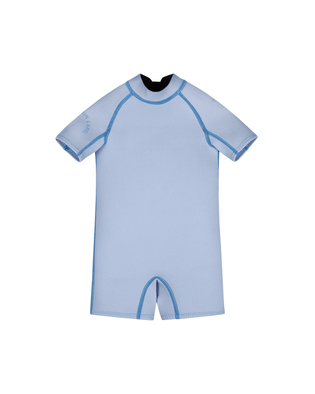 Short Sleeve Springsuit - Dusty Blue/Marine Blue