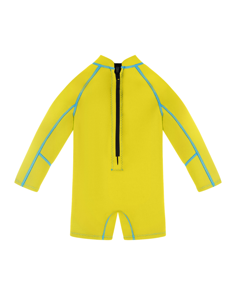 Springsuit Wetsuit - Electric Yellow/Blue