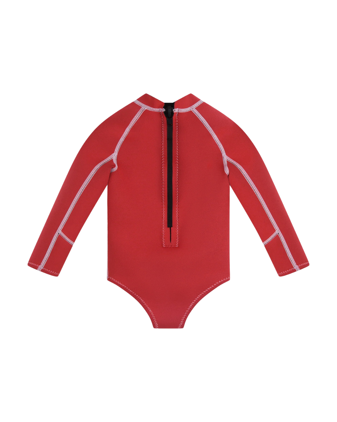 Long Sleeve Paddle Suit - Tomato /Powder Pink