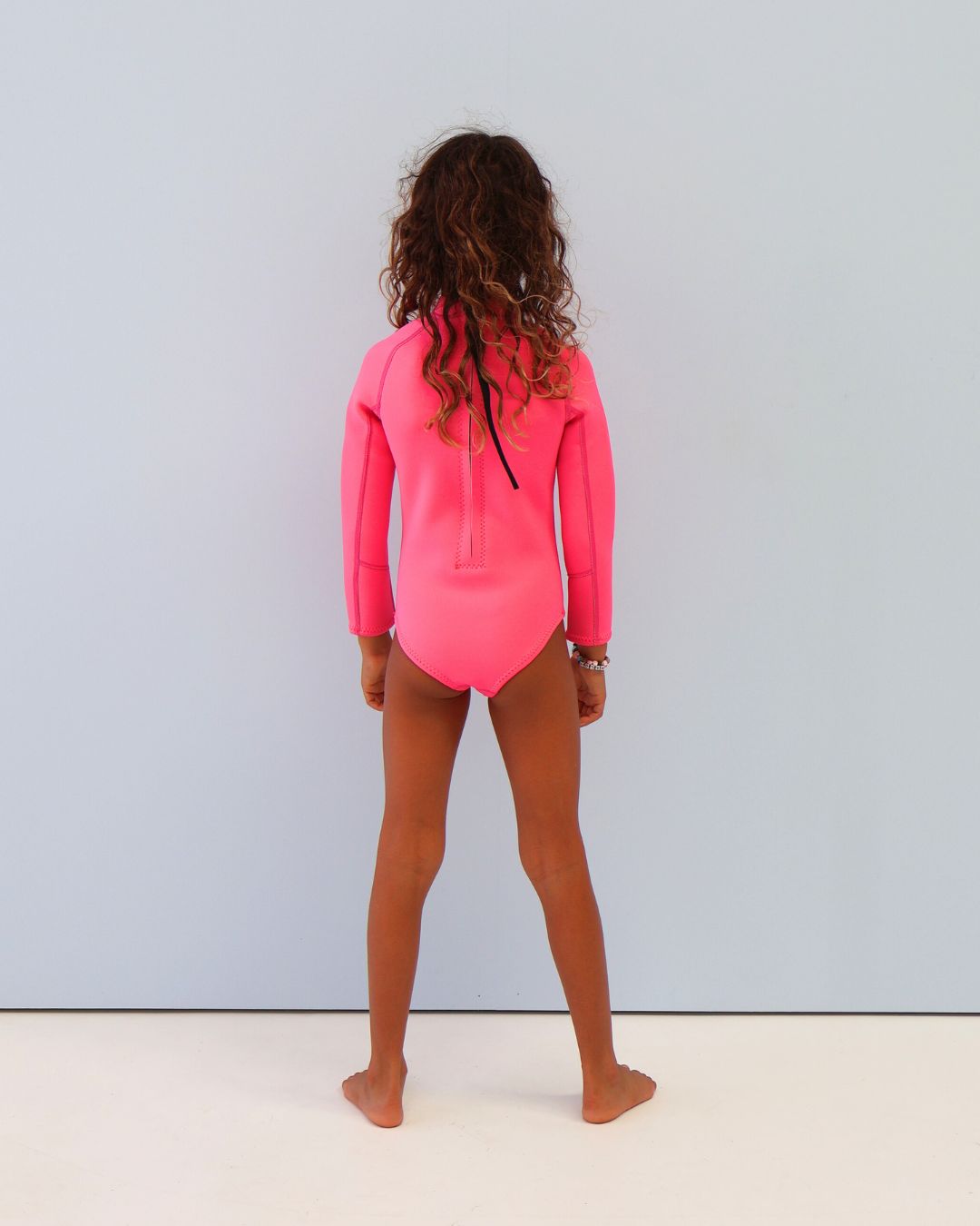 Long Sleeve Paddle Suit - Candy Pink