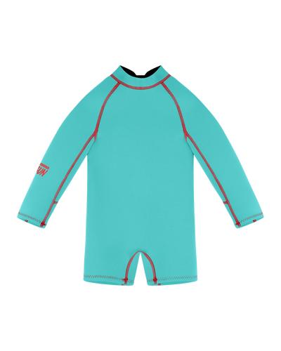 Springsuit Wetsuit - Electric Blue/Chilli