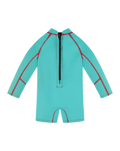 Springsuit Wetsuit - Electric Blue/Chilli