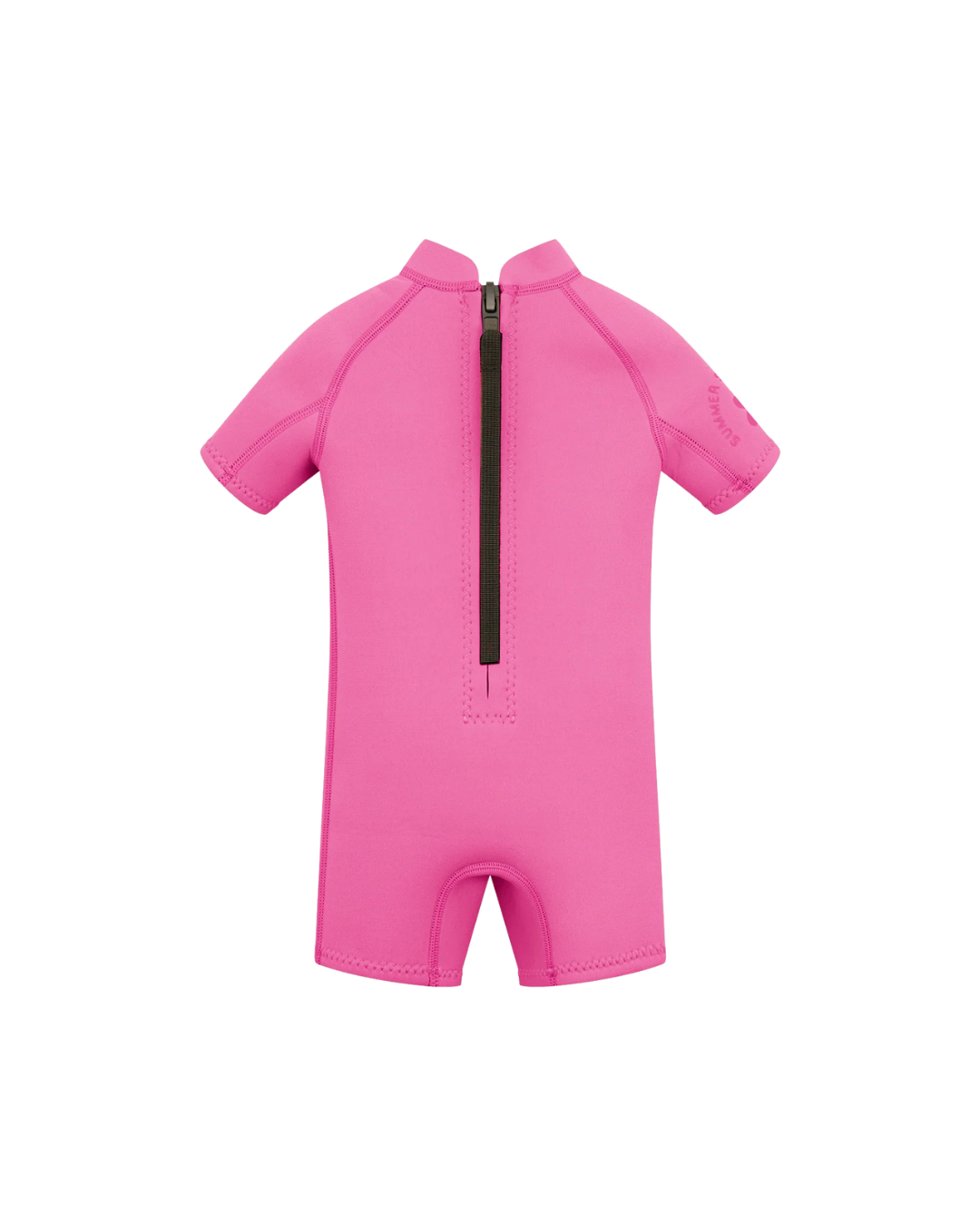 Short Sleeve Springsuit - Fuschia Pink