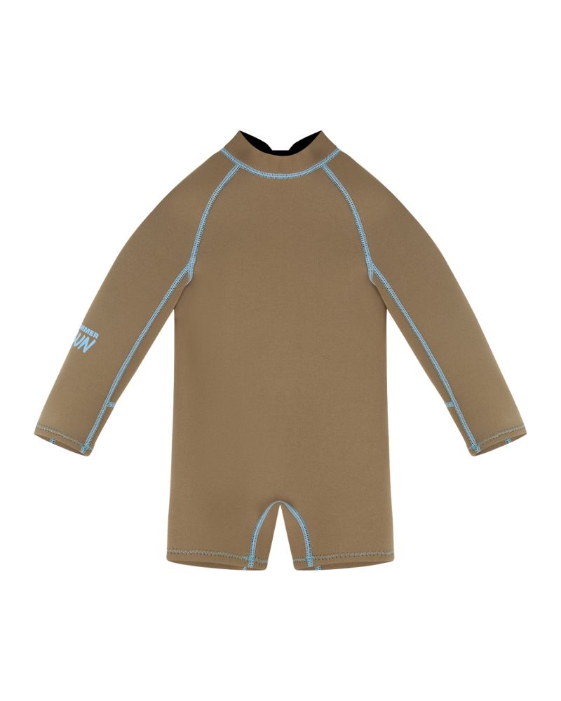 Springsuit Wetsuit - Mocha/Blue