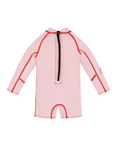 Springsuit Wetsuit - Powder Pink/Tomato