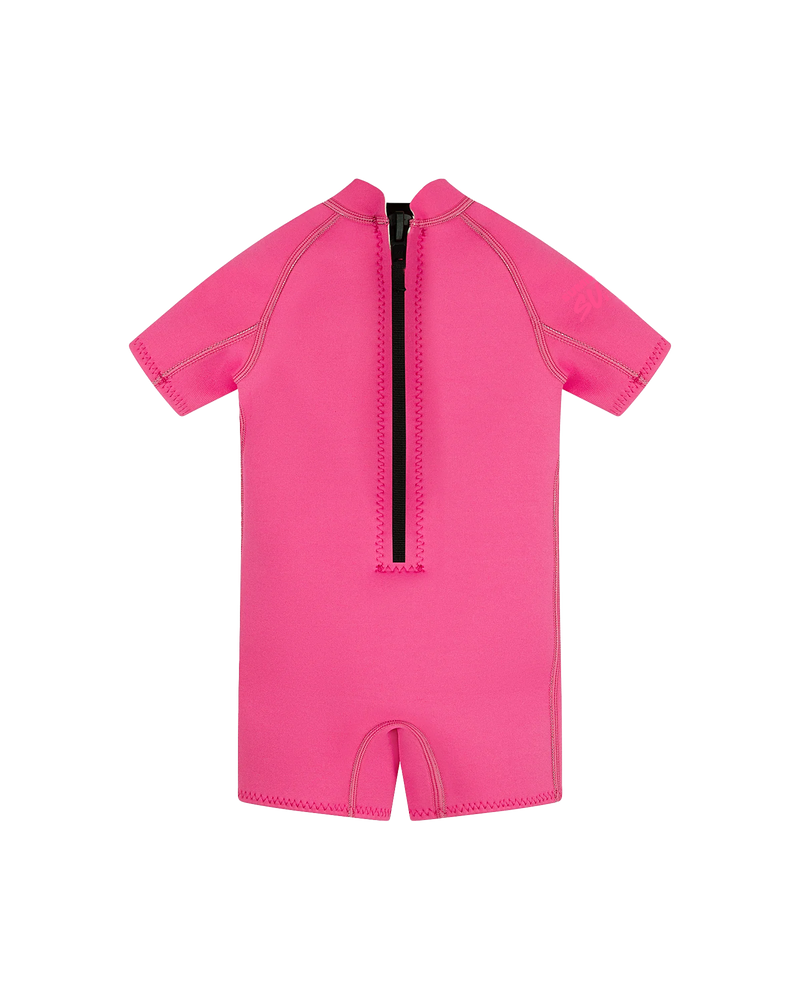 Short Sleeve Springsuit - Candy Pink