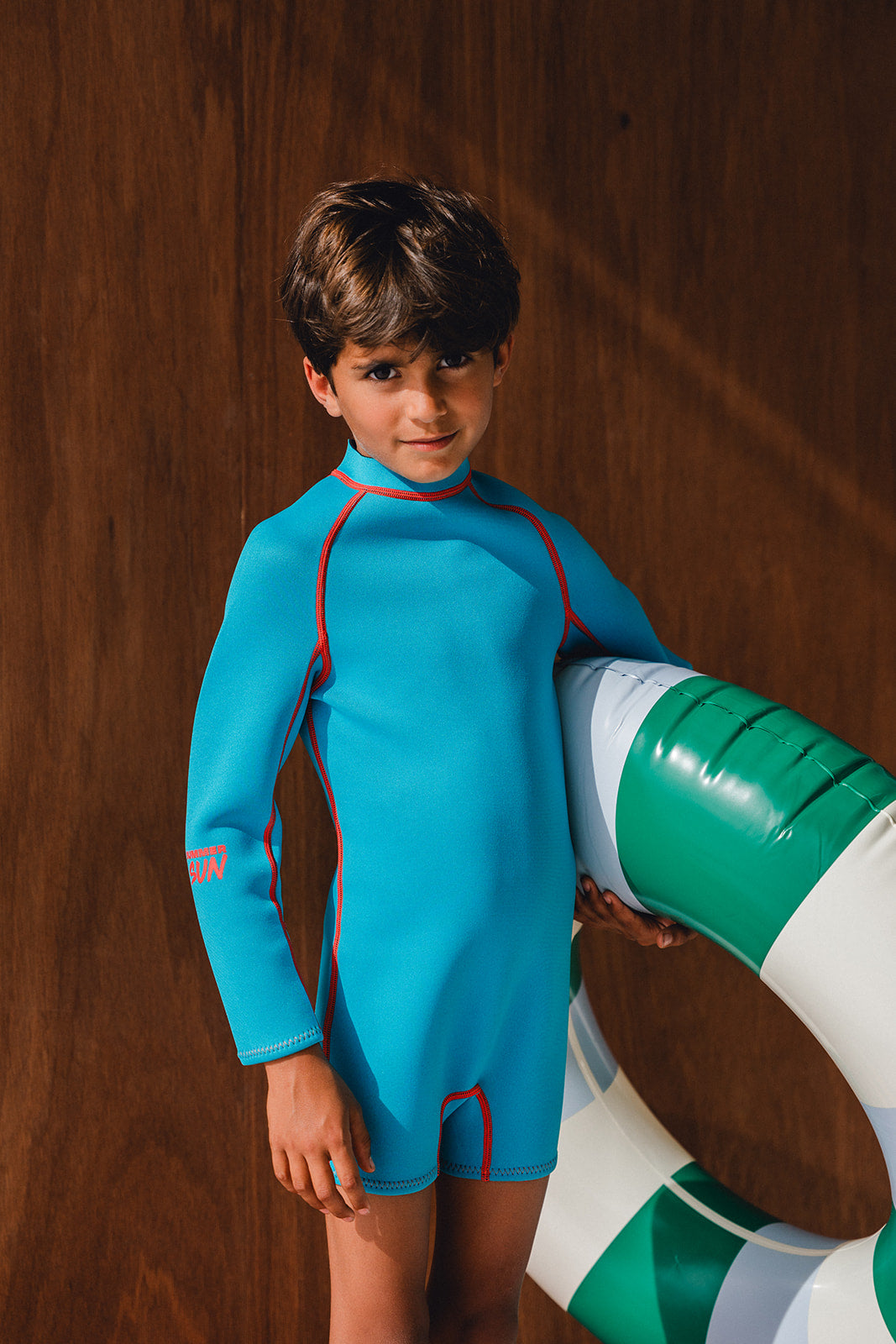Springsuit Wetsuit - Teal/Chilli