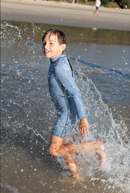 Springsuit Wetsuit - Dusty Blue/Marine