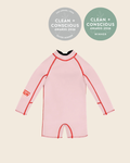 Springsuit Wetsuit - Powder Pink/Tomato