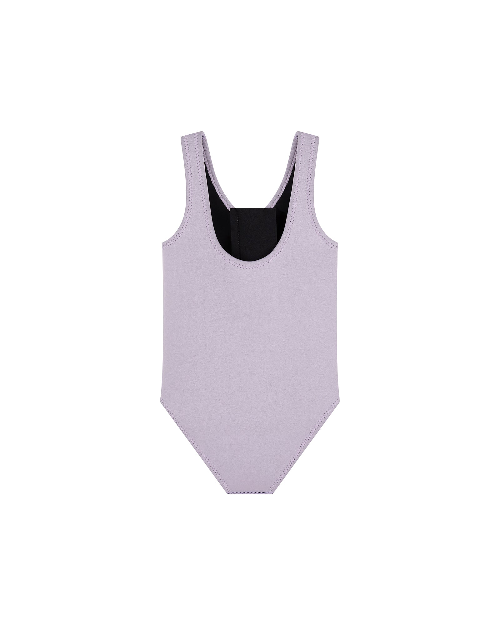 Zip Front Swimsuit  - Lavender