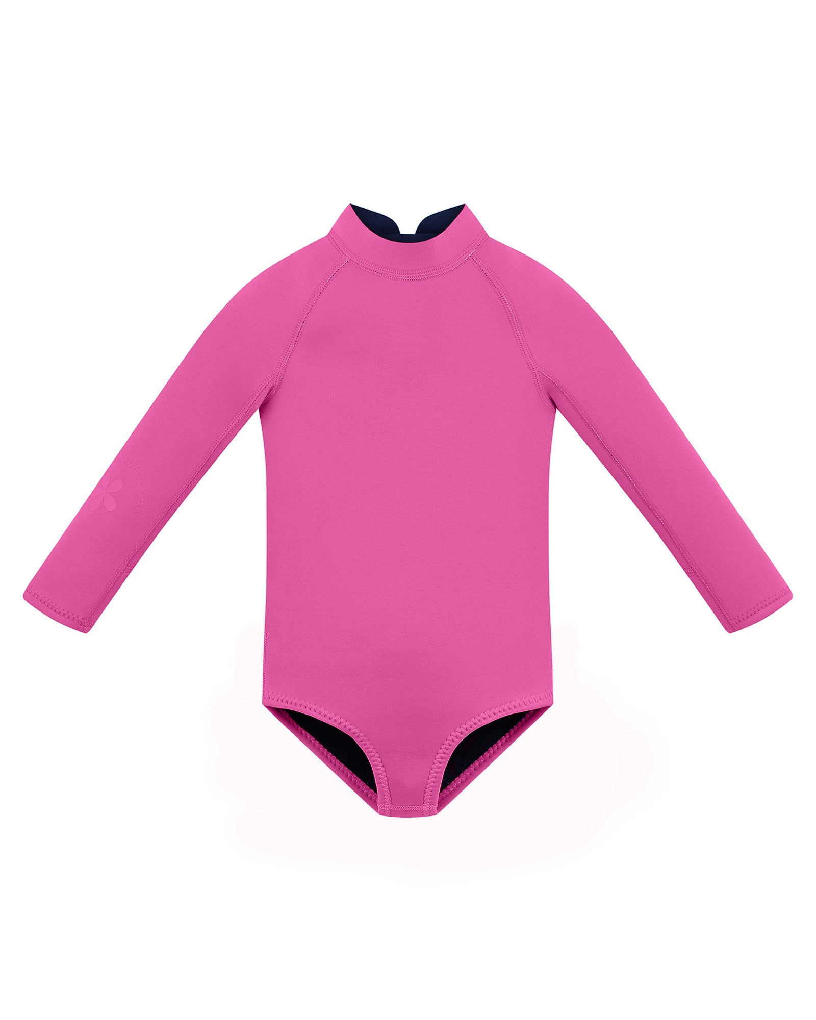 Long Sleeve Paddle Suit - Fuchsia Pink