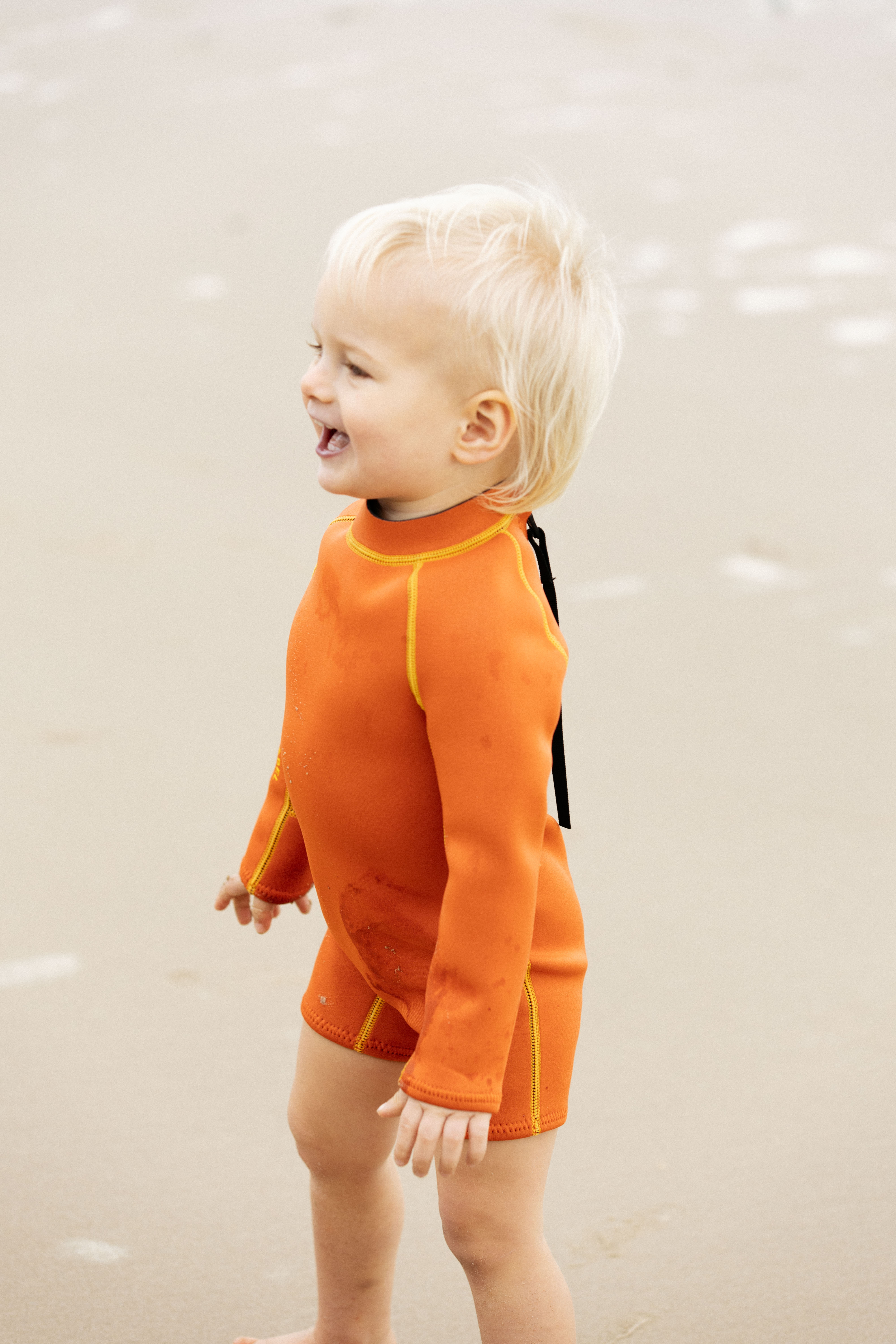 Springsuit Wetsuit - Mandarin/Sunflower