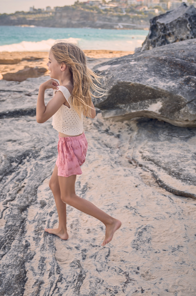 Adventure Short - Pink Tie Dye