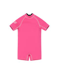 Short Sleeve Springsuit - Candy Pink/Powder Pink