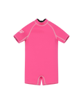 Short Sleeve Springsuit - Candy Pink/Powder Pink
