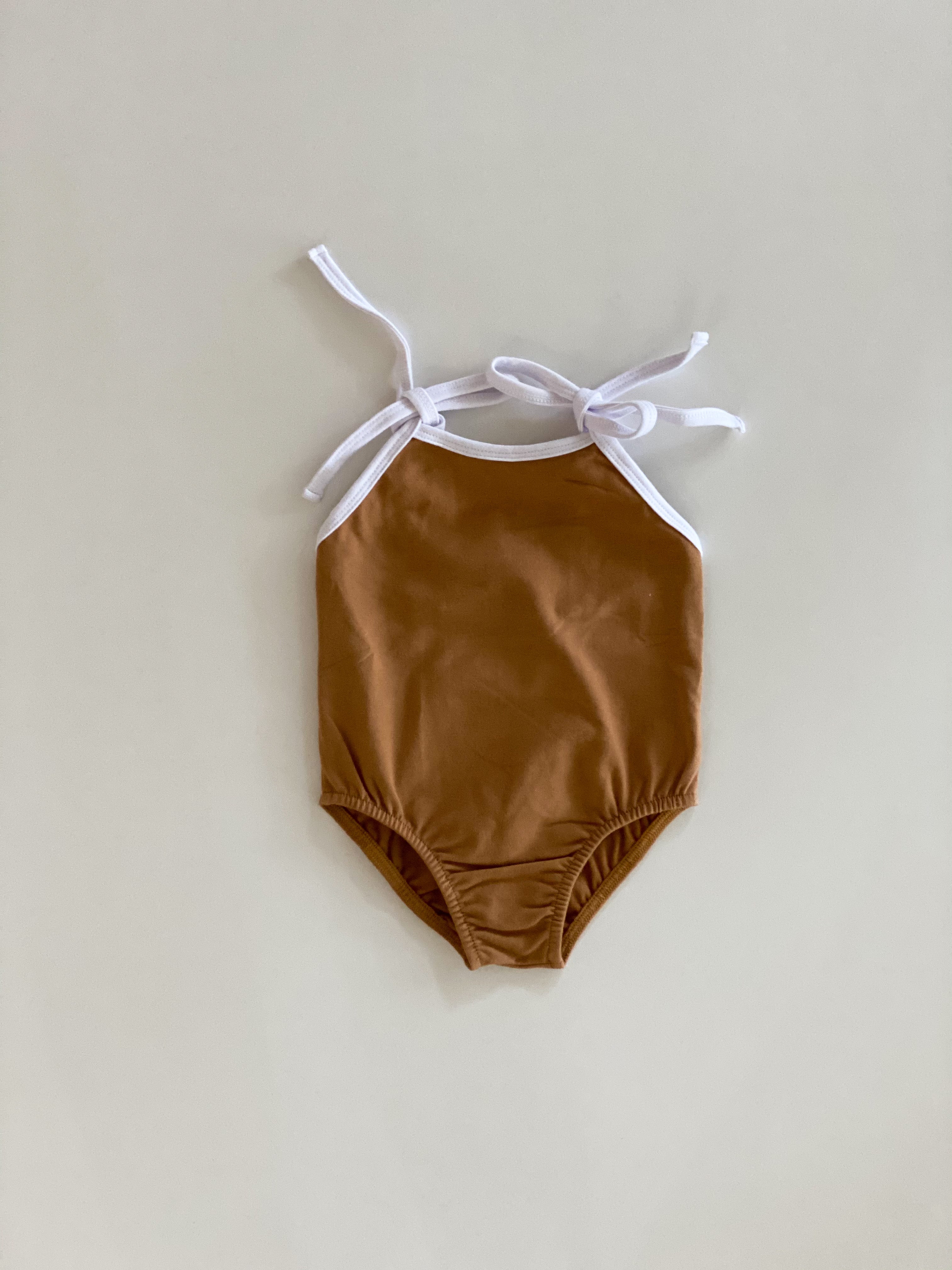 Lola Swimsuit/Bodysuit - Ice Coffee